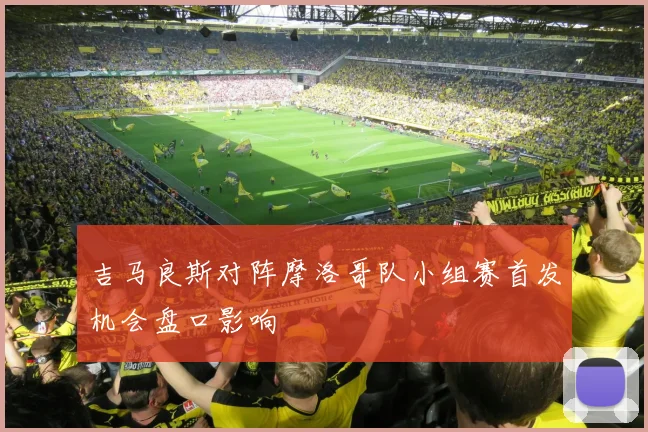 吉马良斯对阵摩洛哥队小组赛首发机会盘口影响